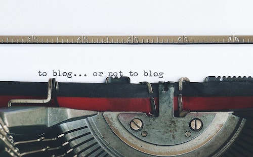 Should you Blog as an Author?