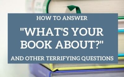 How to Answer “What’s Your Book About?” and Other Terrifying Questions